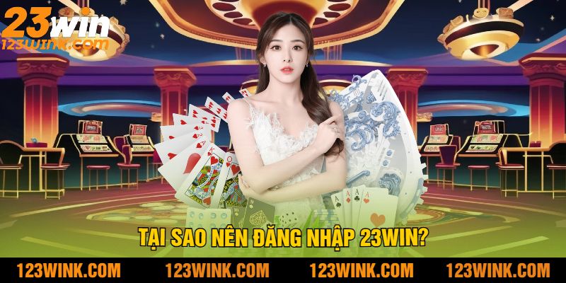 Tại sao nên đăng nhập 23win?