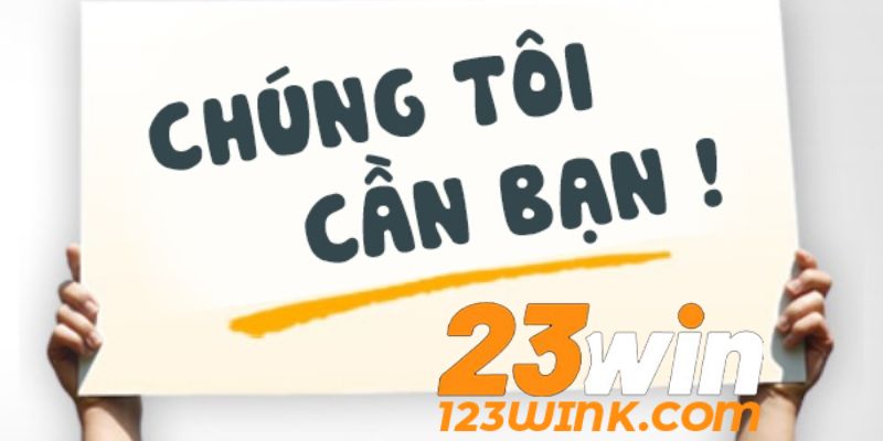 23win tuyển dụng nhân viên, môi trường năng động, nhiều cơ hội